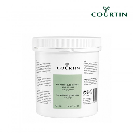 Courtin Spa Self-Heating Foot Mask pašsildoša pēdu maska 250g