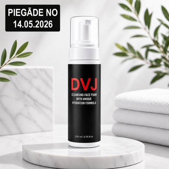 DVJ attīrošas sejas putas 200ml