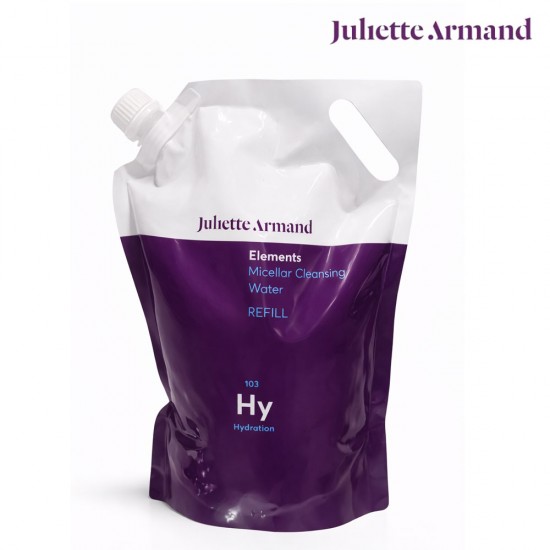 Juliette Armand Elements Micellar Cleansing Foam/Water Refill sejas tīrīšanas līdzeklis 1000ml