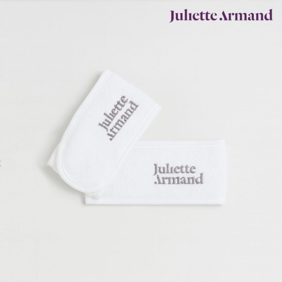 Juliette Armand Head Band balta matu lente 10cm x 67cm