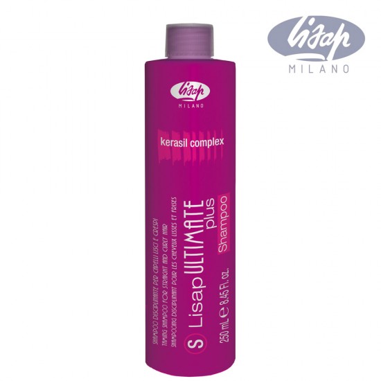 Lisap Ultimate šampūns taisniem un cirtainiem matiem 250ml