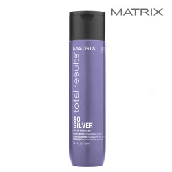 Matrix Total Results So Silver šampūns dzeltenā apakštoņa neitralizēšanai 300ml Matrix Total Results So Silver šampūns dzeltenā apakštoņa neitralizēšanai 300ml