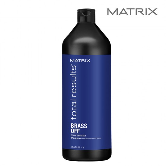 Matrix Total Results Brass Off šampūns dzeltenīgo toņu neitralizēšanai 1L