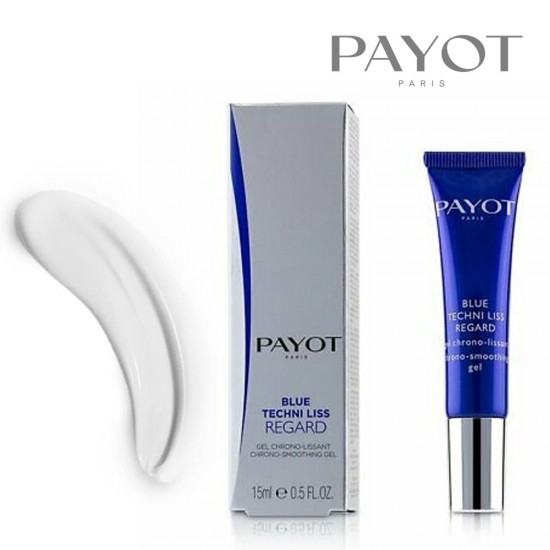 Payot Blue Techni Liss Regard ādu izlīdzinošs želejveida krēms acu zonai 15ml