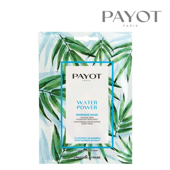 Payot Morning Mask Water Power dziļi mitrinoša sejas maska ādas tvirtumam 1gab