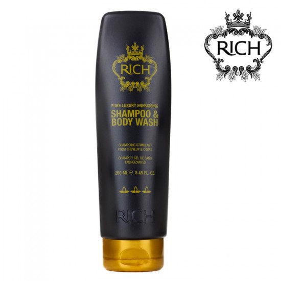 Rich Energising Shampoo & Body Wash шампунь и гель для душа 250мл