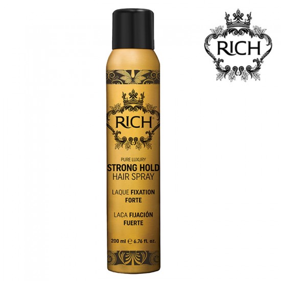 Rich Strong Hold Hair Spray matu laka 200ml