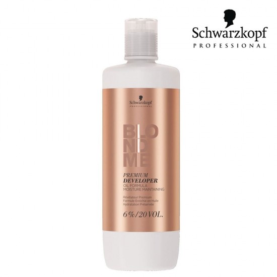 Schwarzkopf Pro Blondme Premium eļļas aktivizētājs 6% 20 Vol. 1L Schwarzkopf Pro Blondme Premium eļļas aktivizētājs 6% 20 Vol. 1L