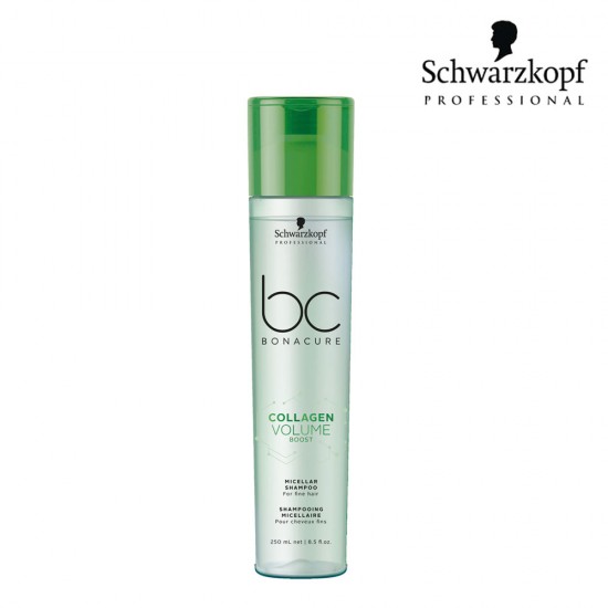 Schwarzkopf Pro BC Collagen Volume Boost micelārais šampūns 250ml Schwarzkopf Pro BC Collagen Volume Boost micelārais šampūns 250ml