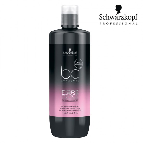 Schwarzkopf Pro BC Fibre Force stiprinošais šampūns 1L Schwarzkopf Pro BC Fibre Force stiprinošais šampūns 1L