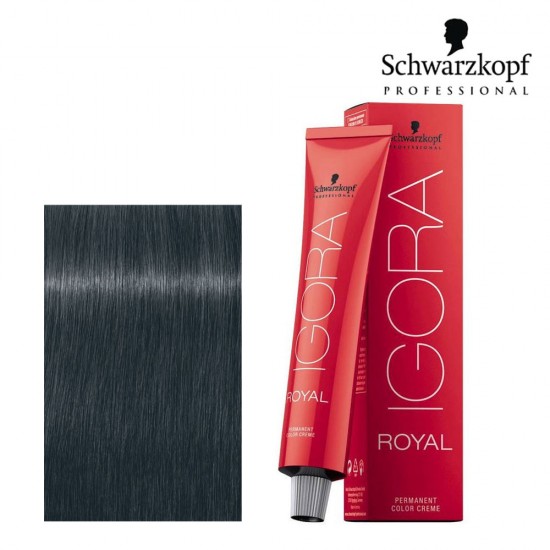 Schwarzkopf Pro Igora Royal 7-21 vidēji blonds pelnu sudrabpelēkais tonis 60ml Schwarzkopf Pro Igora Royal 7-21 vidēji blonds pelnu sudrabpelēkais tonis 60ml
