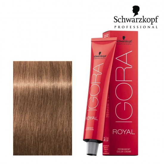 Schwarzkopf Pro Igora Royal 7-65 vidēji blonds zelta šokolādes tonis 60ml Schwarzkopf Pro Igora Royal 7-65 vidēji blonds zelta šokolādes tonis 60ml