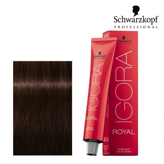 Schwarzkopf Pro Igora Royal 3-68 tumši brūns sarkanas šokolādes tonis 60ml Schwarzkopf Pro Igora Royal 3-68 tumši brūns sarkanas šokolādes tonis 60ml