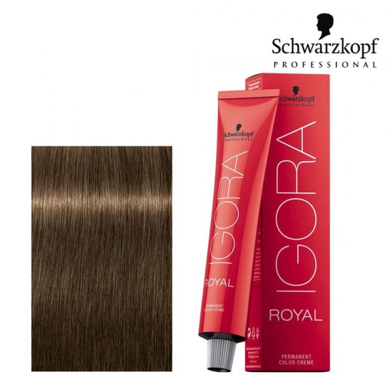 Schwarzkopf Pro Igora Royal 6-4 tumši blonds bēšais tonis 60ml Schwarzkopf Pro Igora Royal 6-4 tumši blonds bēšais tonis 60ml