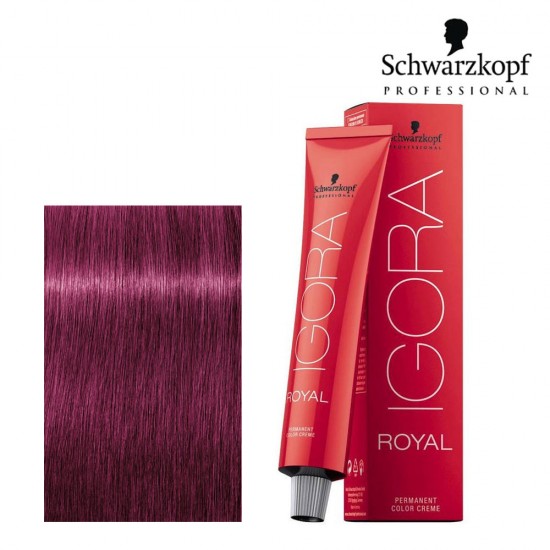 Schwarzkopf Pro Igora Royal 0-89 koncentrāts sarkanīgi violetā tonī 60ml Schwarzkopf Pro Igora Royal 0-89 koncentrāts sarkanīgi violetā tonī 60ml