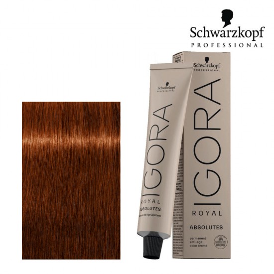 Schwarzkopf Pro Igora Royal Absolutes 6-70 tumši blonds vara dabiskais tonis 60ml Schwarzkopf Pro Igora Royal Absolutes 6-70 tumši blonds vara dabiskais tonis 60ml