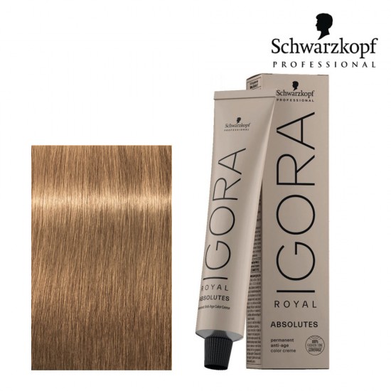 Schwarzkopf Pro Igora Royal Absolutes 8-50 gaiši blonds zelta dabiskais tonis 60ml Schwarzkopf Pro Igora Royal Absolutes 8-50 gaiši blonds zelta dabiskais tonis 60ml