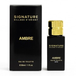 Signature by Sillage d'Orient Amber eau de toilette for women and men 30ml