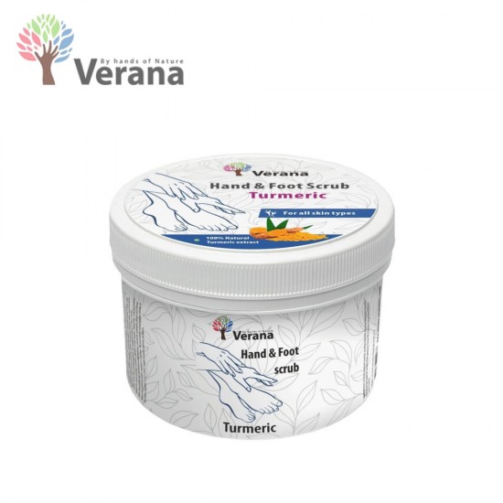 Verana skrubis rokām un kājām Turmeric kurkuma 800g