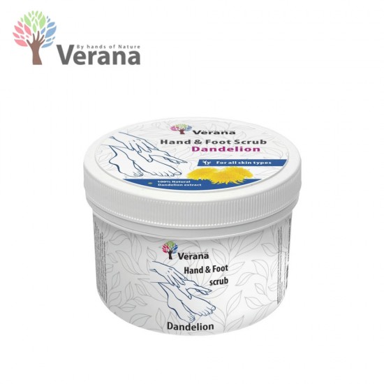 Verana skrubis rokām un kājām Dandelion pienene 800g