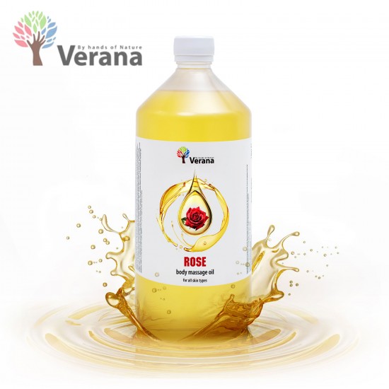 Verana Rose Roze masāžas eļļa ķermenim 1L