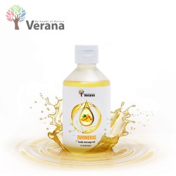 Verana masāžas eļļa ķermenim Turmeric kurkuma 250ml