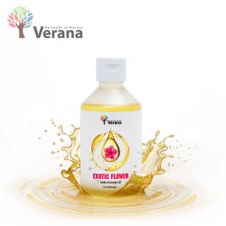 Verana masāžas eļļa ķermenim Exotic Flower eksotiskā ziede 250ml Verana masāžas eļļa ķermenim Exotic Flower eksotiskā ziede 250ml