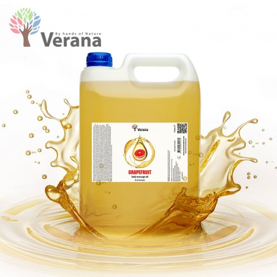 Verana masāžas eļļa ķermenim Grapefruit greipfrūts 5L