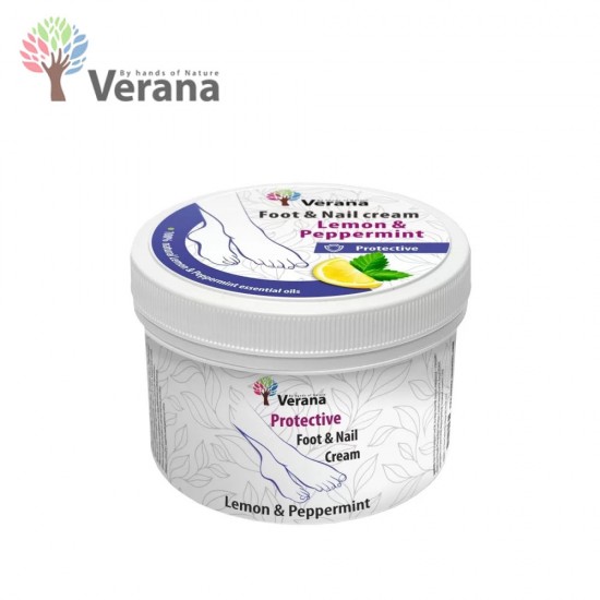 Verana krēms kājām un nagiem Citrons un Piparmētra 500g