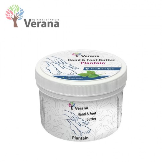 Verana sviests rokām un kājām Plantain ceļmallapa 450g
