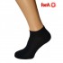 Vīriešu zeķes 8B4M melnas 43-46 izmērs sporta īsas ar pretsēnīšu iedarbību