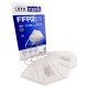 Respirators FFP2 balts 2gab. Respirators FFP2 balts 2gab.