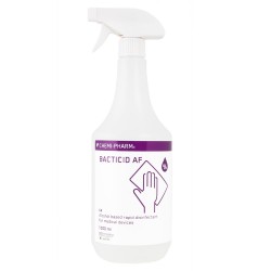 Chemi-Pharm Bacticid AF medicīnas ierīču ātrās dezinfekcijas līdzeklis uz alkohola bāzes 1L Chemi-Pharm Bacticid AF medicīnas ierīču ātrās dezinfekcijas līdzeklis uz alkohola bāzes 1L