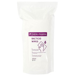 Chemi-Pharm Bacticid Wipes alcoholic wipes for rapid disinfection of medical devices 100pcs Chemi-Pharm Bacticid Wipes alcoholic wipes for rapid disinfection of medical devices 100pcs