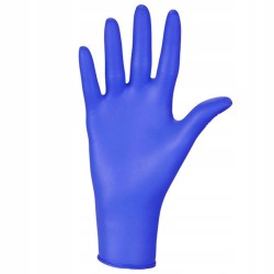 Kobalta zili nitrila cimdi BaltLine bez pūdera M 100gab. Kobalta zili nitrila cimdi BaltLine bez pūdera M 100gab.