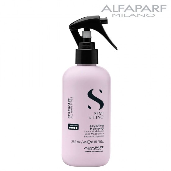 Alfaparf Semi Di Lino Style&Care Sculpting Hairspray matu laka bez gāzes 250ml