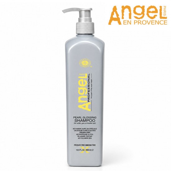 Angel Pearl Glossing šampūns blondiem matiem ar pērļu spīdumu 500ml