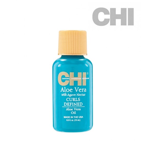 CHI Aloe Vera Curls Defined matu eļla ar alveju un zīdu 15ml