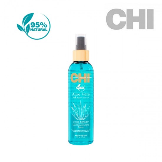 CHI Aloe Vera Curls Defined Curl Reactivating matu cirtu aktivizējošs losjons 177ml