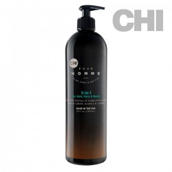 CHI Pour Homme 3-in-1 mazgāšanas gels matiem, sejai un ķermenim 739ml