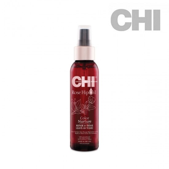 CHI Rose Hip Oil Repair&Shine Leave-In Tonic toniks 118ml