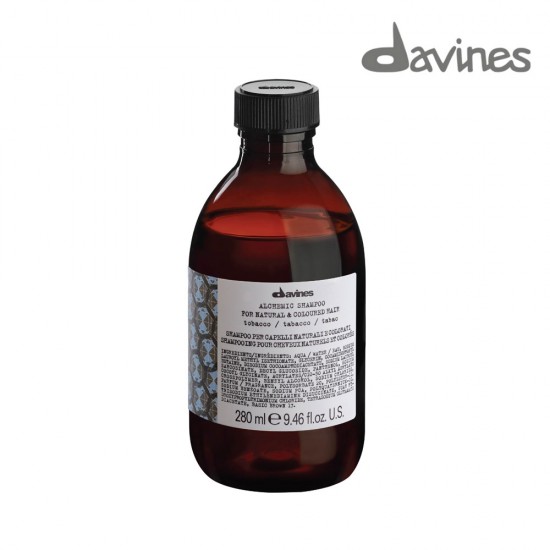 Davines Alchemic tabaka tonējošais šampūns brūniem un gaiši brūniem matiem 280ml