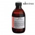 Davines Alchemic Red sarkans tonējošais šampūns dabīgiem vai krāsotiem rudiem matiem 280ml