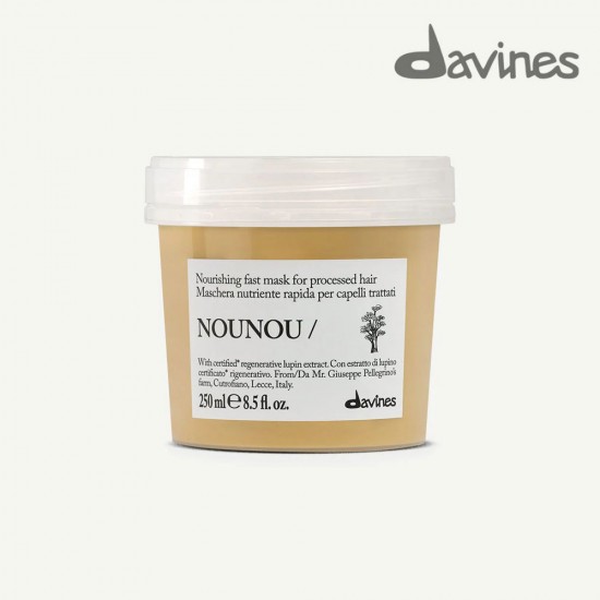Davines Nounou intensīvi atjaunojoša maska dziļai mitrināšanai 250ml