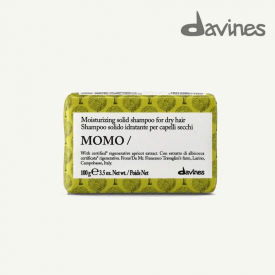 Davines Momo mitrinošs cietais šampūns 100g