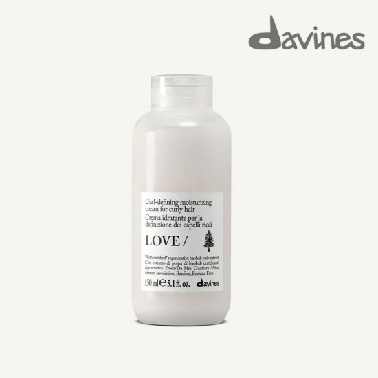 Davines Love Curl mitrinošs krēms cirtainiem matiem 150ml