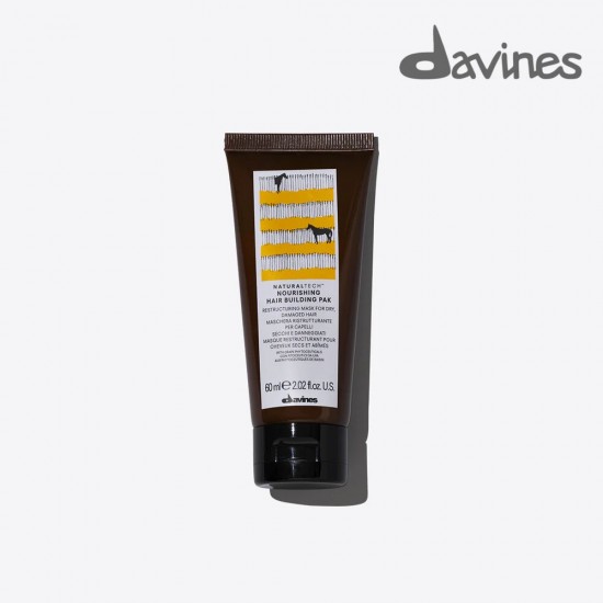 Davines Nourishing Hair Building Pak intensīvi barojoša un atjaunojoša matu maska 60ml