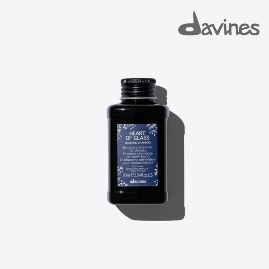 Davines Heart Of Glass Silkenning šampūns blondiem matiem 90ml