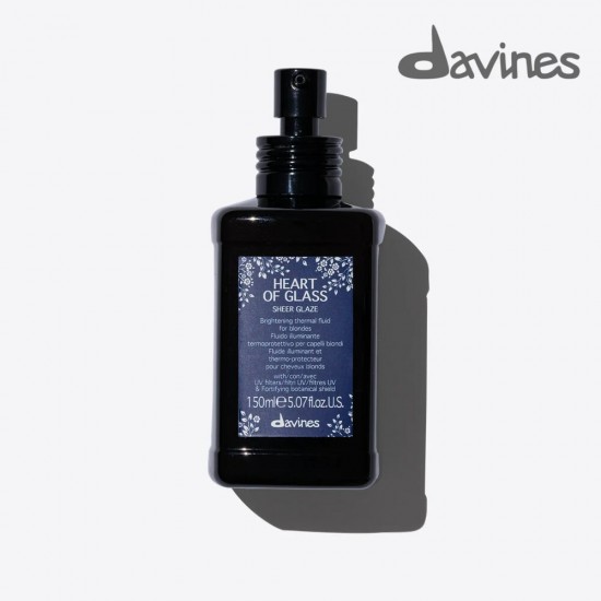 Davines Heart Of Glass Sheer Glaze izgaismojošs šķidrums blondiem matiem 150ml