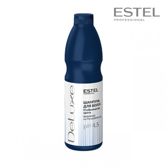 Estel DeLuxe šampūns krāsas stabilizators 1L